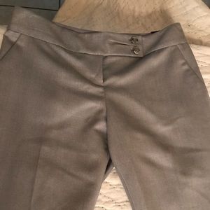 Gray/silver size 8 women’s dress pants